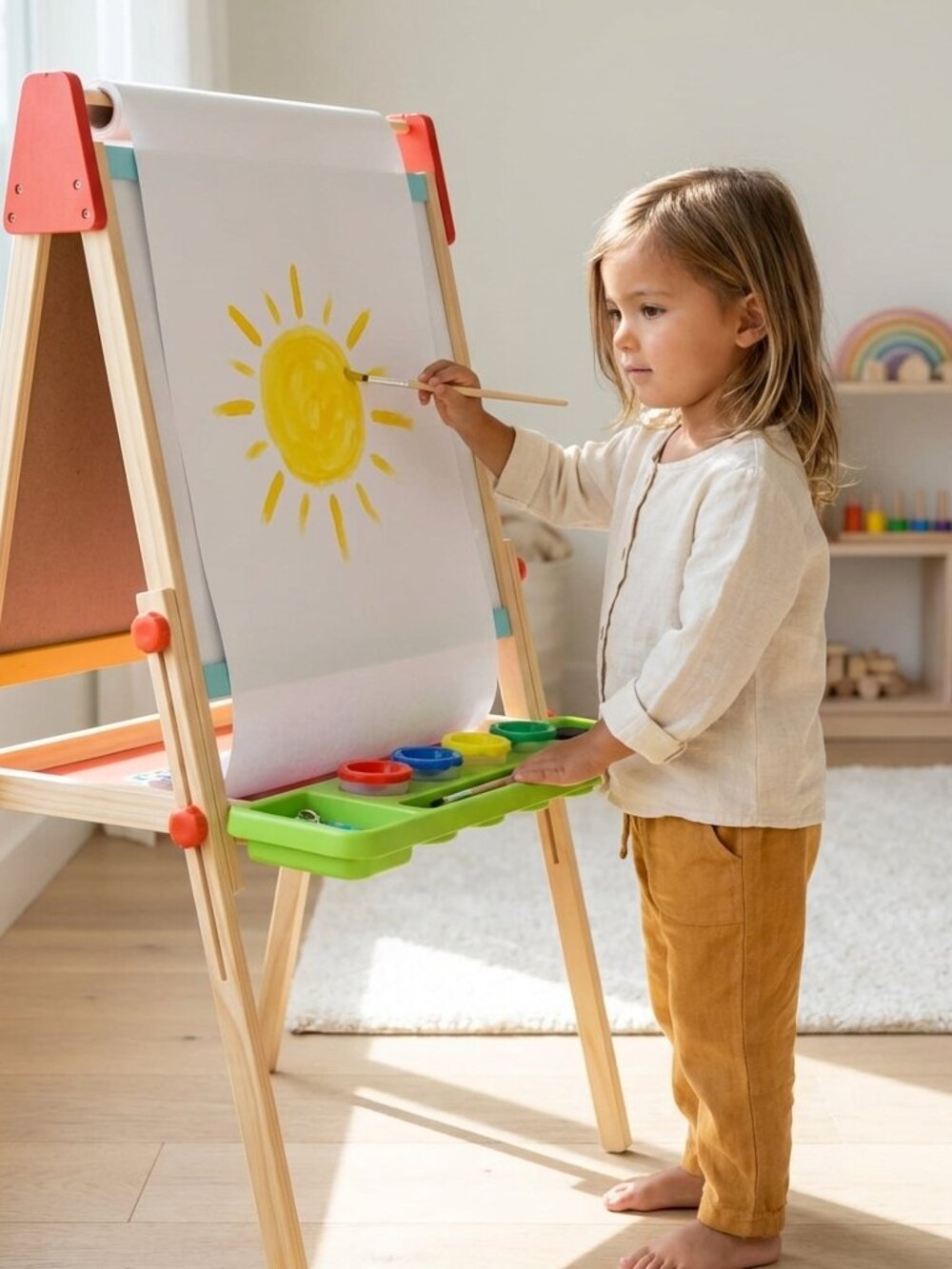 Brand New Magnetic Drawing Board for Toddlers – Brand New Mess-Free Travel Toy
